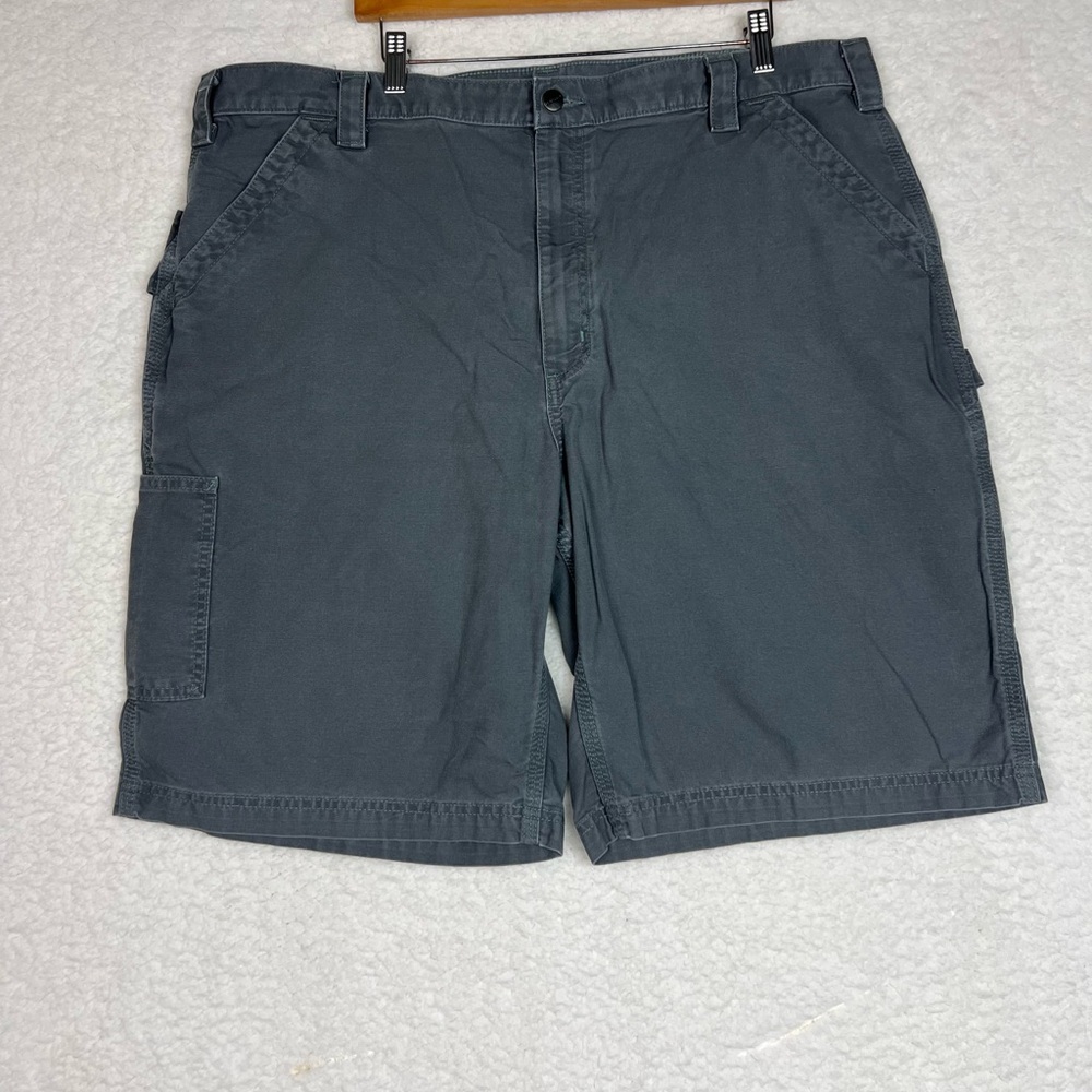 Carhartt Men's Cargo Shorts in Charcoal Gray B147 Size 42 Original Fit